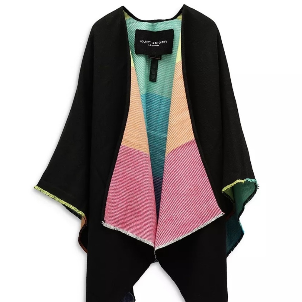 NWOT Kurt Geiger Reversible Cape